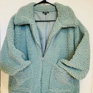 Wild Fable Oversized Sherpa Teddy Coat